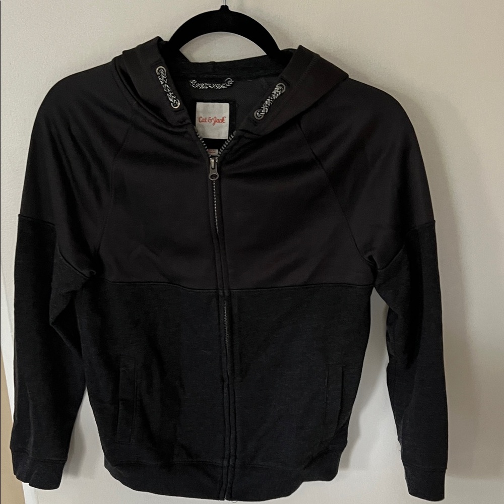 Cat & Jack Gray Zip-Up Hoodie